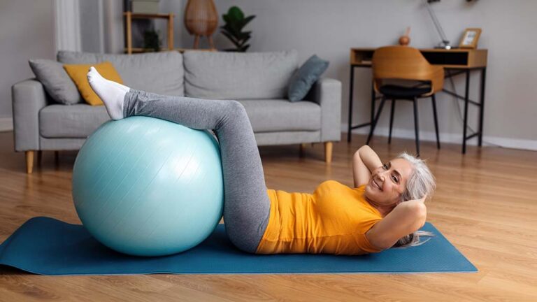 Best exercise balls seniors and beginners