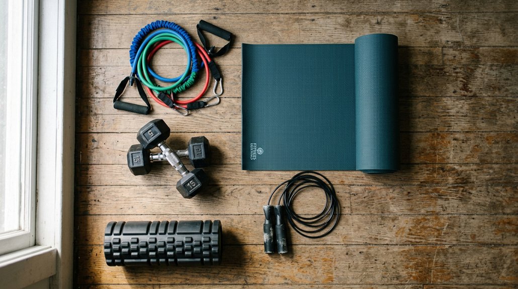 budget friendly home gym essentials