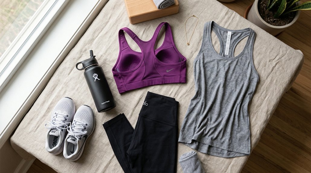 essential workout wardrobe pieces