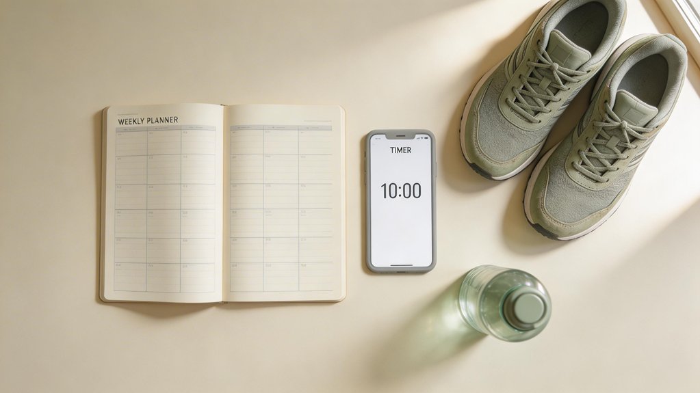 gradual weekly fitness increase