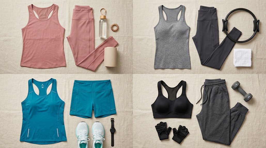 match clothes to workouts