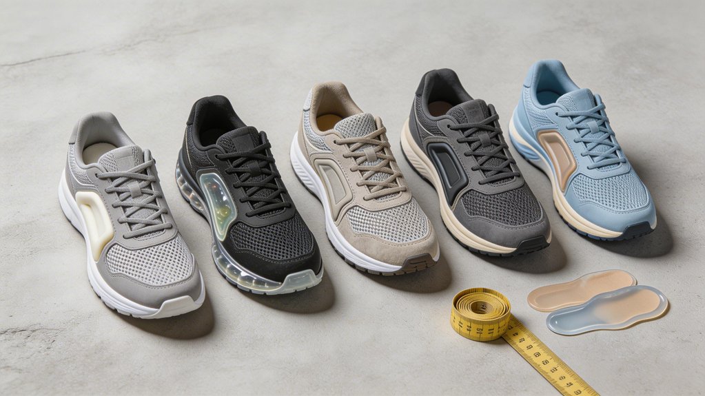 selecting optimal walking footwear