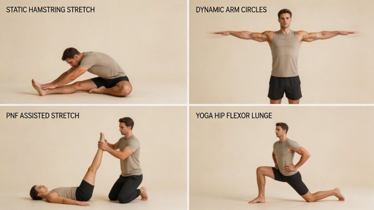 types of stretching techniques